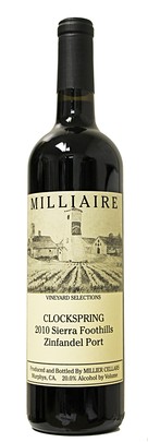 2010 Clockspring Zinfandel Port Image