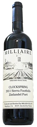2011 Clockspring Zinfandel Port