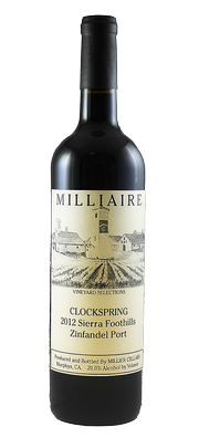 2012 Clockspring Zinfandel Port