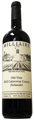 2012 Calaveras County Old Vine Zinfandel Image