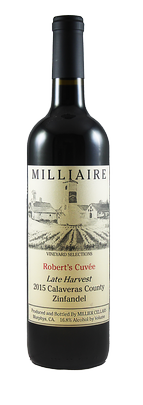 2015 Robert's Cuvee Late Harvest Zinfandel Image
