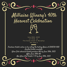 Wine Club 40th Harvest